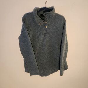 Marmot Quilted Snap Pullover Sweatshirt Men’s Large